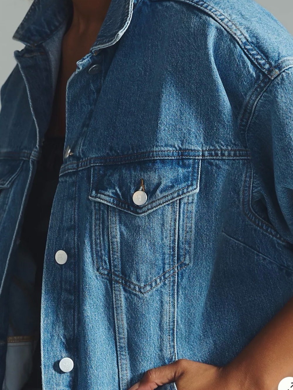 Anthropologie Pilcro Boyfriend Denim Jacket - Picture 5 of 13
